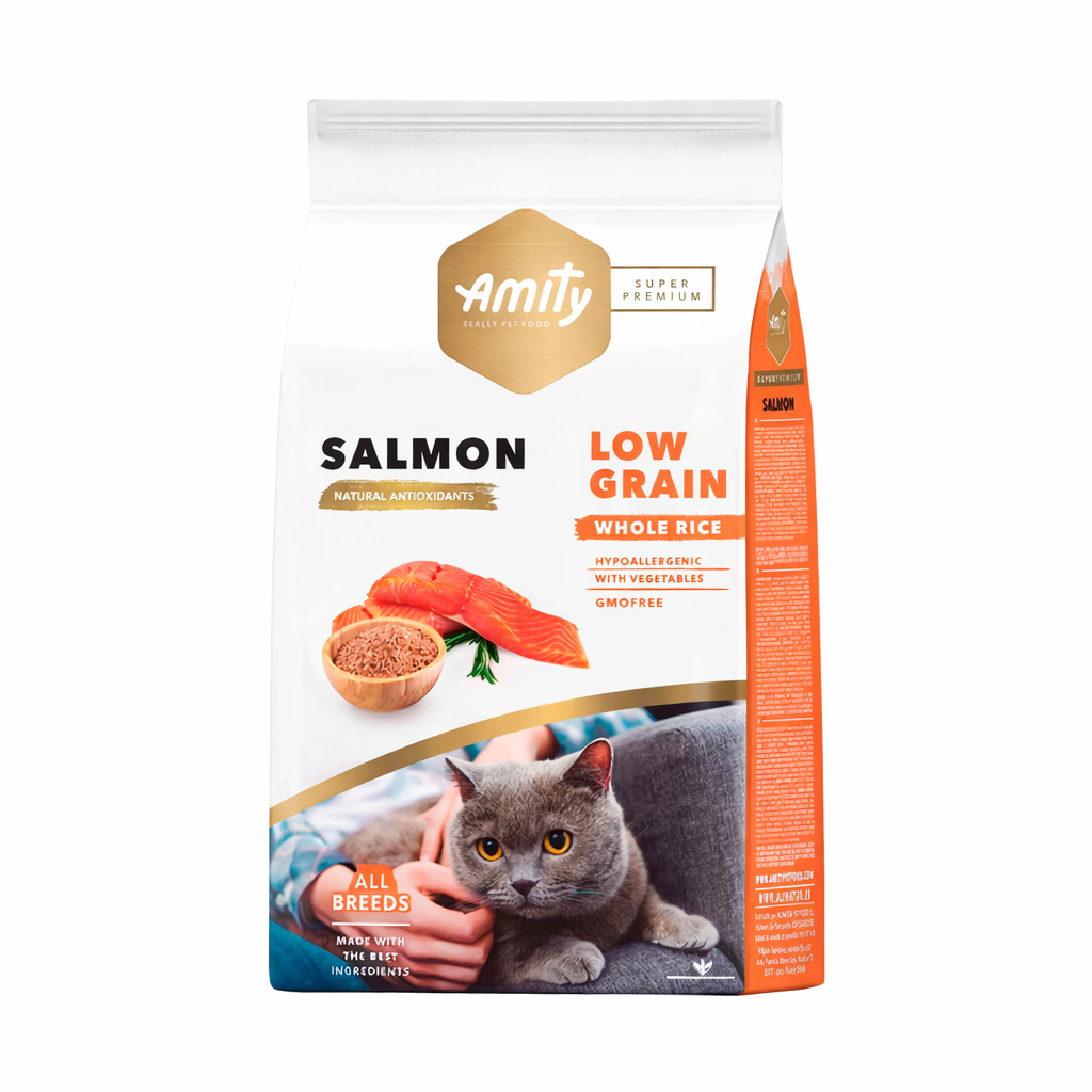 AMITY SP LOW GRAIN SALMON ADULT CAT 7 KG