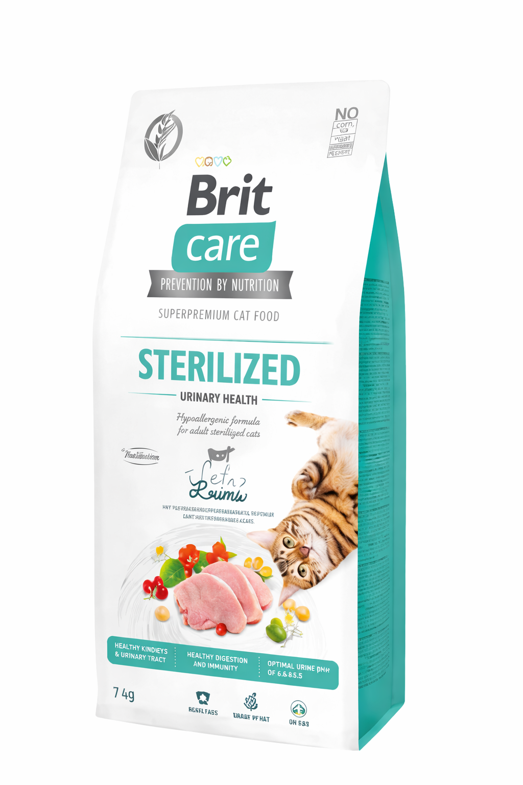 BRIT CARE CAT STERILIZED URINARY 7KG