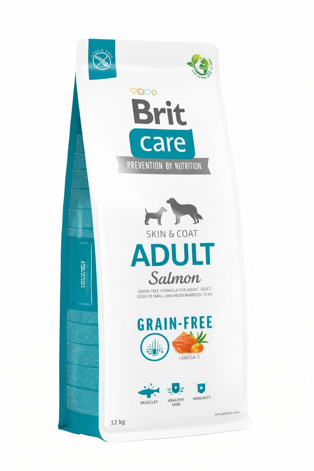 BRIT CARE DOG GRAIN-FREE ADULT SALMON 12 kg.