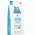 BRIT CARE DOG GRAIN-FREE JUNIOR LARGE BREED SALMON 12 kg