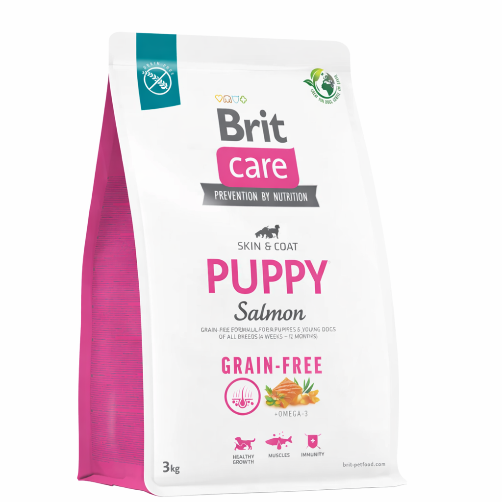 BRIT CARE DOG GRAIN-FREE PUPPY SALMON 3 kg