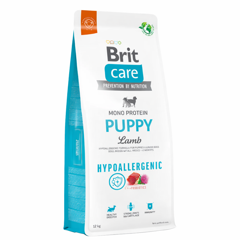 BRIT CARE DOG HYPOALLERGENIC PUPPY LAMB 12 kg.