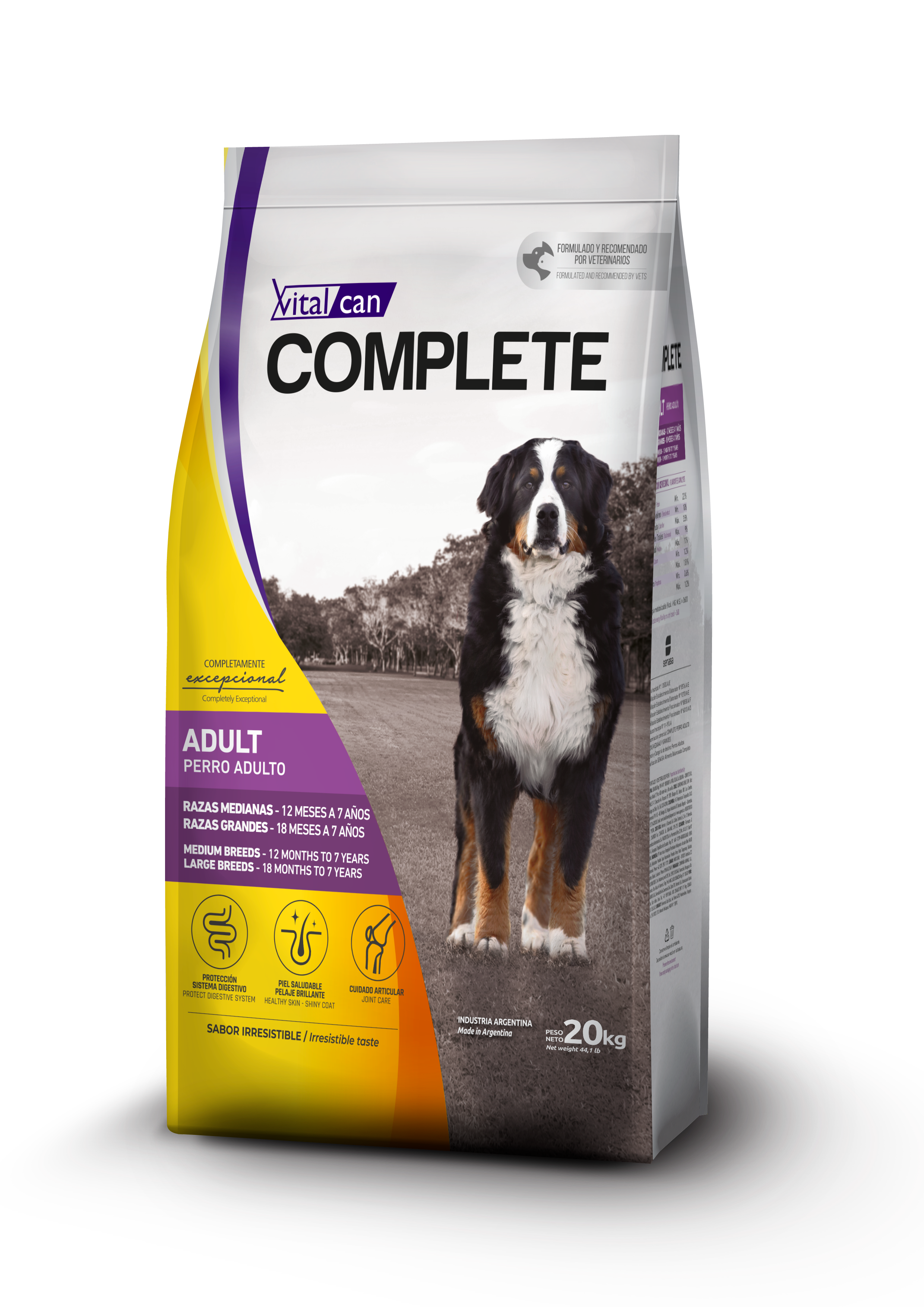 Complete Perro Adulto Raza Mediana y Grande 20 Kg