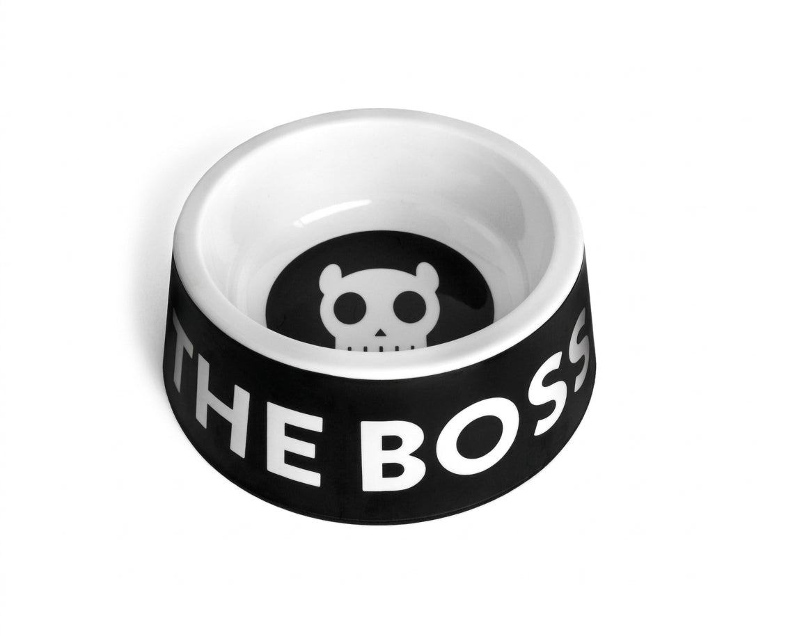 Zeedog Bowl I´m The Boss Black Dog Small